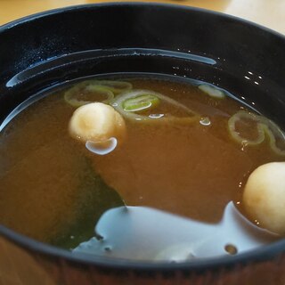 麩の味噌汁